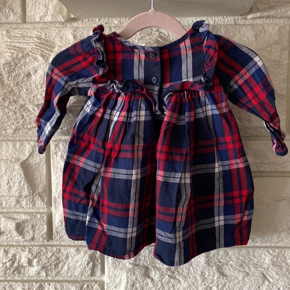 The Children’s Place Plaid Dress • 6-9Mo - Picture 4 of 8